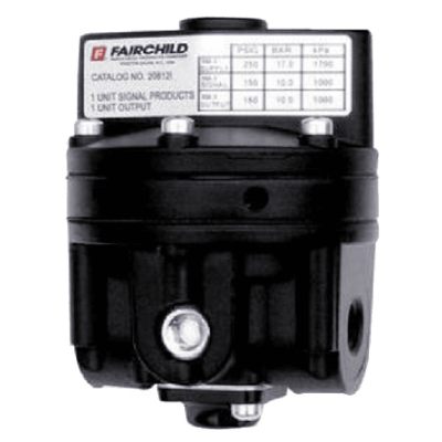 Fairchild Pneumatic Precision Back Pressure Booster, Model 20BP